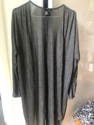 Glitzer strickjacke von m - von, h&m
