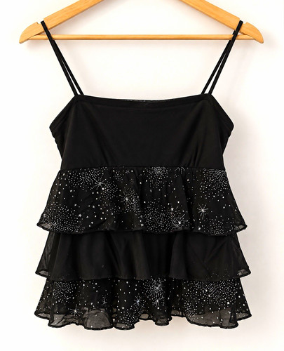 Schwarzes party top 36 mit - schwarzes,