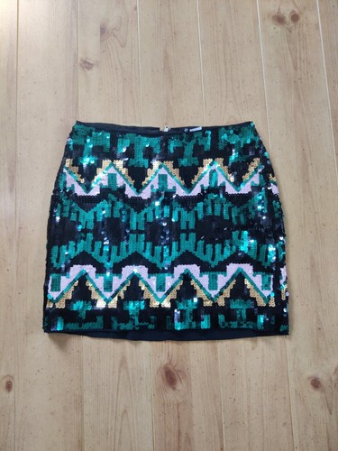 Minirock pailletten glitzer - pailletten,