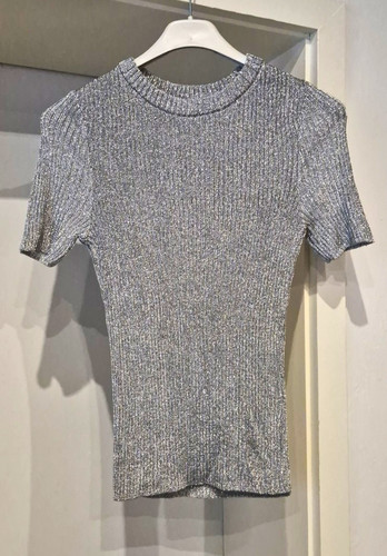 Damen shirt silber - t-shirt,