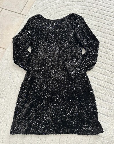 Glitzer kleid schwarz - glitzer,
