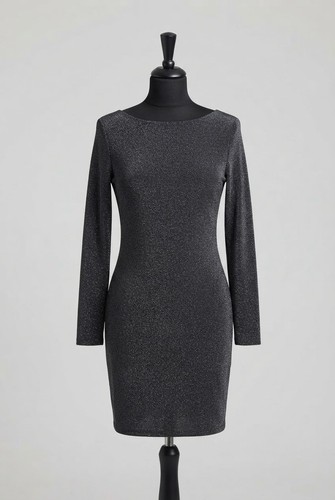Glitzer kleid minikleid - h&m,