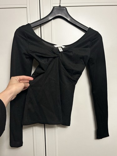 Schwarzes glitzer ausgehtop - schwarzes,