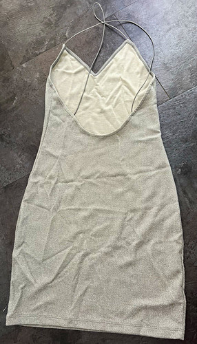 Trägerkleid silber - h&m,