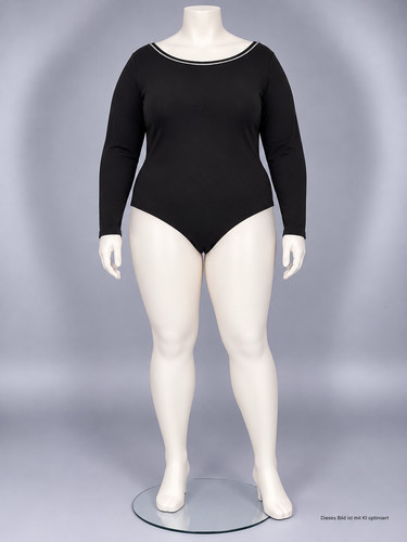 Body xl schwarz mit - body, gr.xl