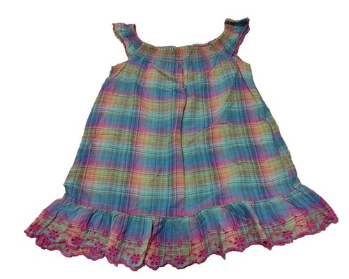 Kariertes kleid 122 m - kleid,