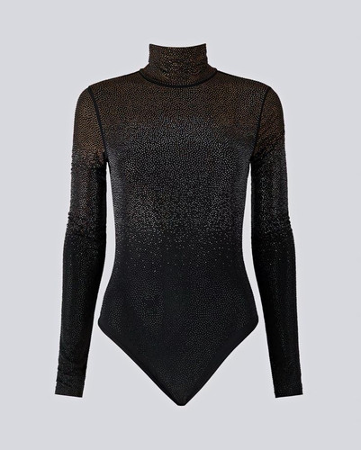 Body mit strass neu - strass, xl