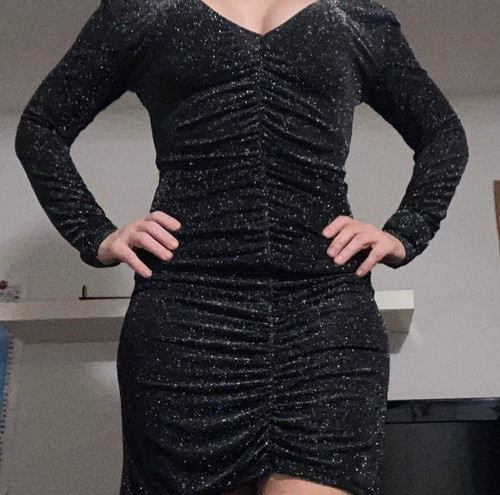 Divided glitzerkleid l - divided,